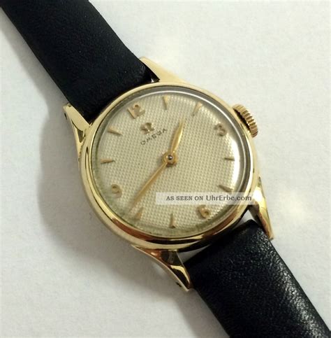 omega gold uhr 585